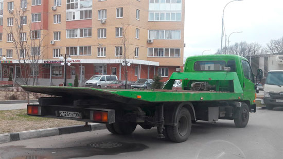 evakuatori v Можайском Шоссе